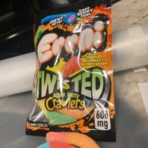 Twisted Sour Brite Crawlers 600mg